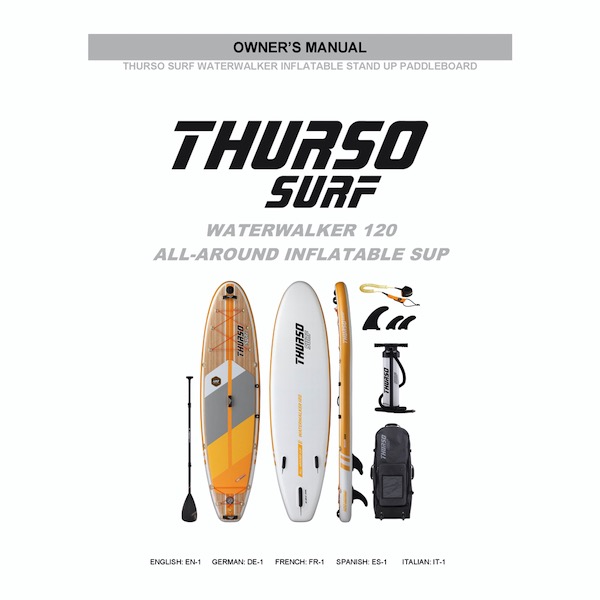 Thurso Surf 2020 Waterwalker 120 Manual