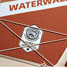 2022 thurso surf waterwalker 132 SUP paddle board tail bungee