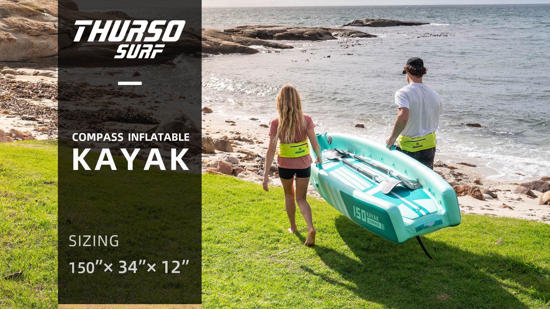 Made from robust, puncture-resistant materials, thurso surf Compass 150 is built to withstand tough conditions