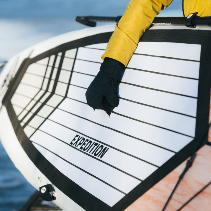 stand up paddle board expedition 150 sup lifestle photo traction pad