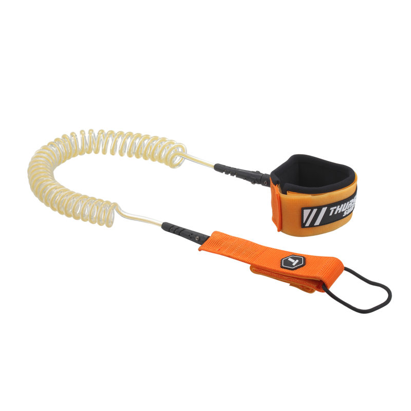 SUP Coiled Leash - Tangerine
