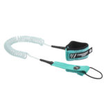 SUP Coiled Leash - Turquoise