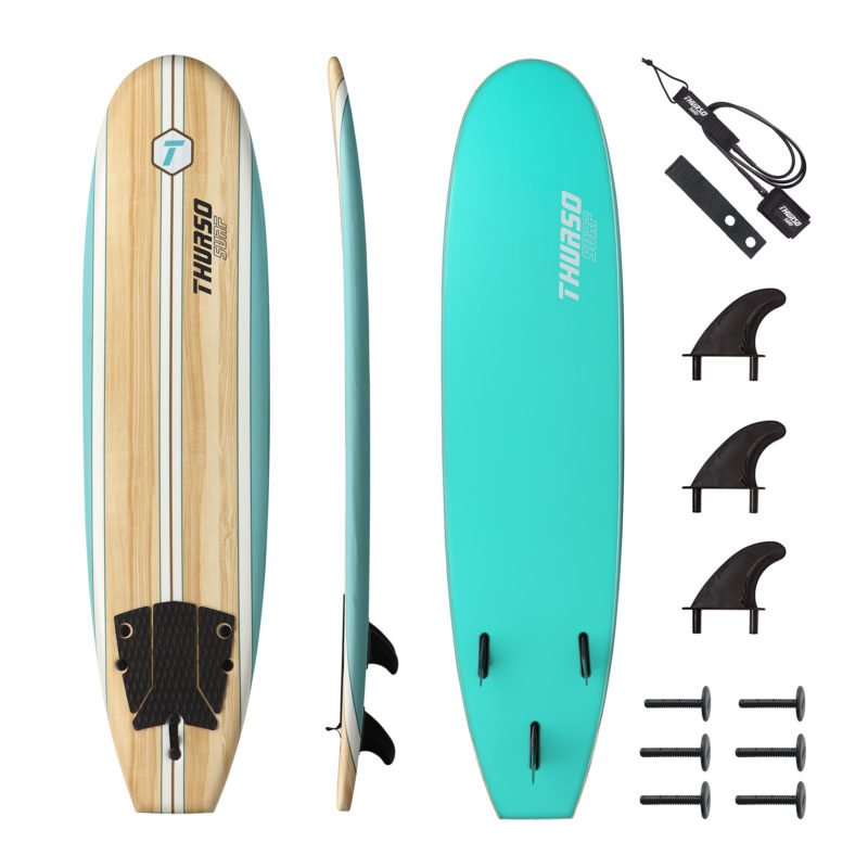THURSO SURF Aero 7ft Soft Top Foam Beginner Surfboard
