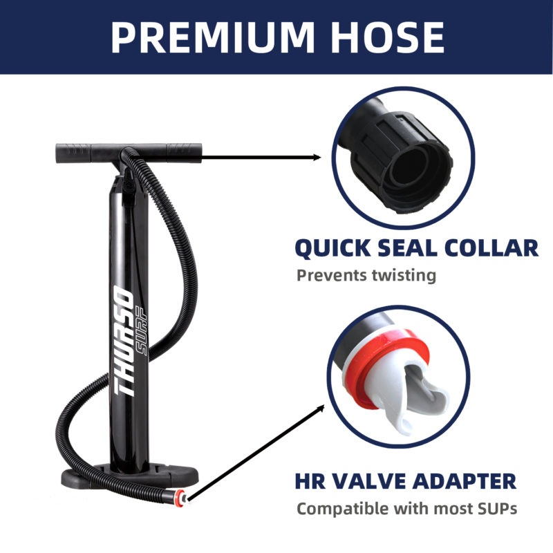 thurso surf new hand pump for paddle board detail