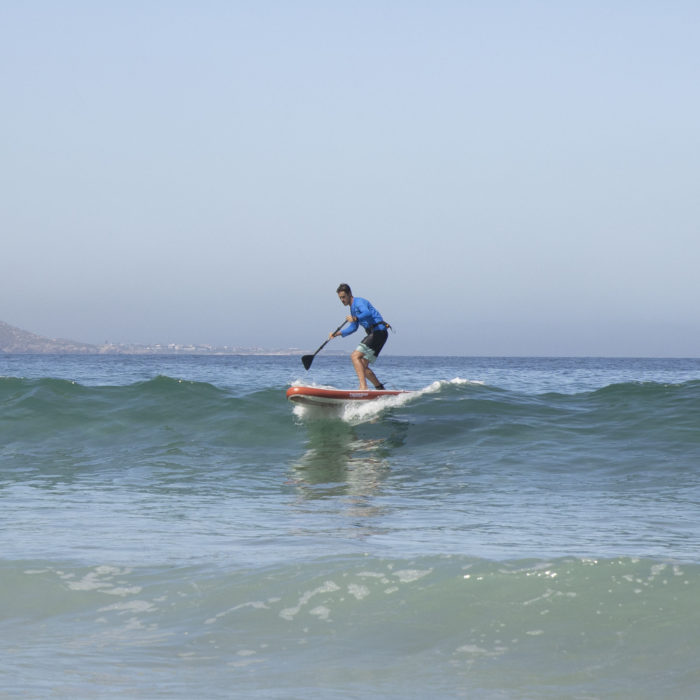 thurso surf waterwalker 120 2021 crimson man surfing