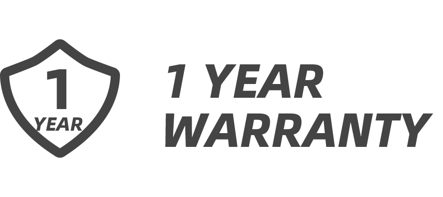 1 year warranty